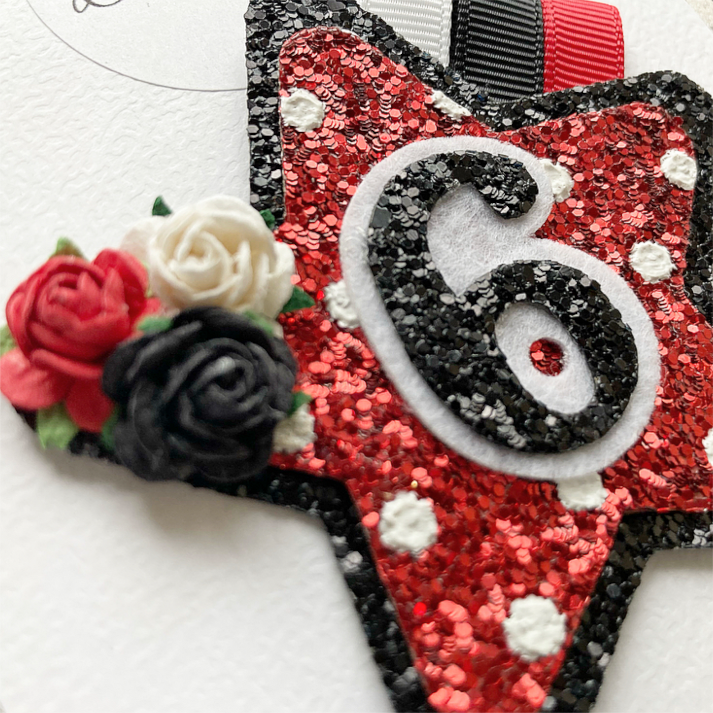 Minnie Theme Luxury Birthday Badge