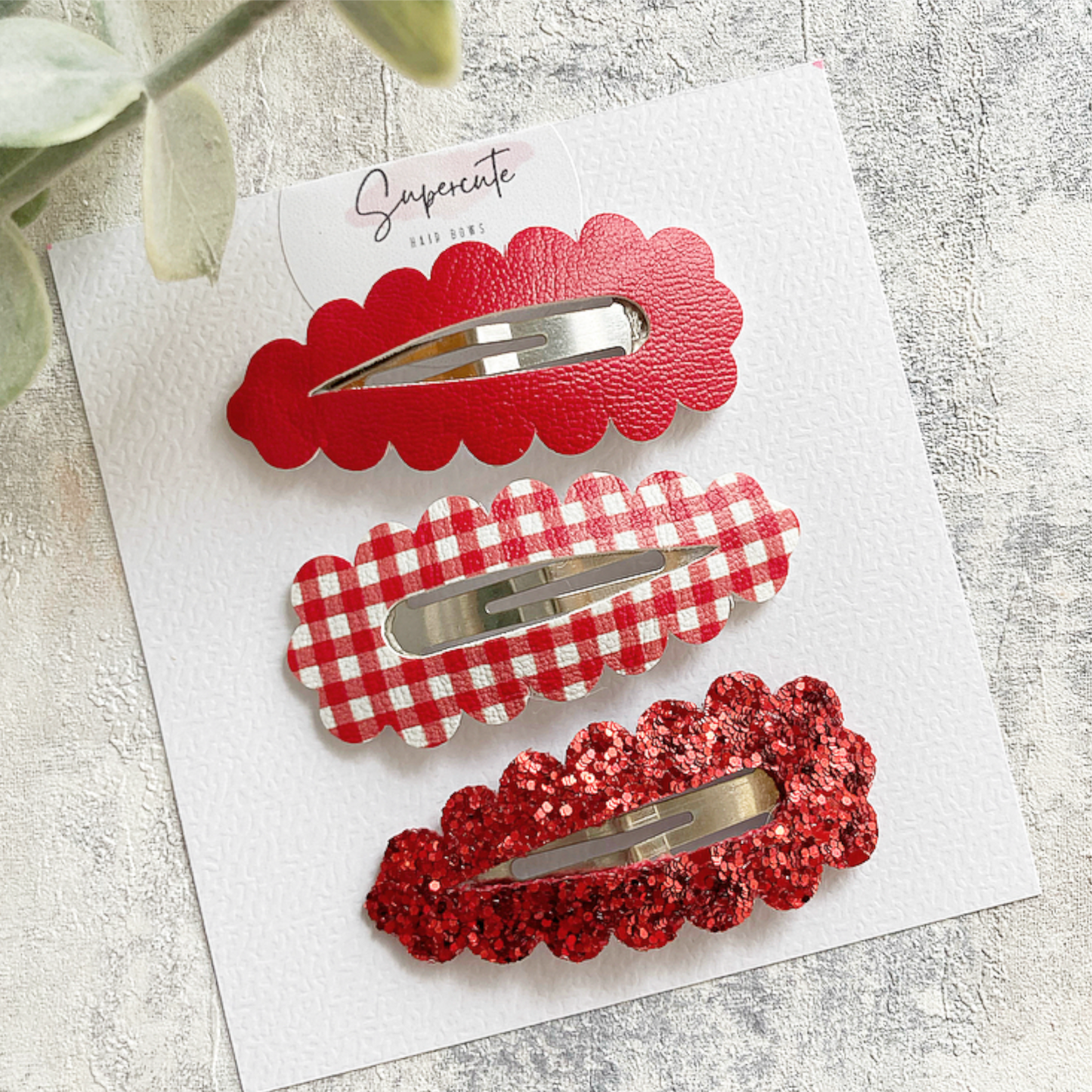 Large School Snap Clip Set