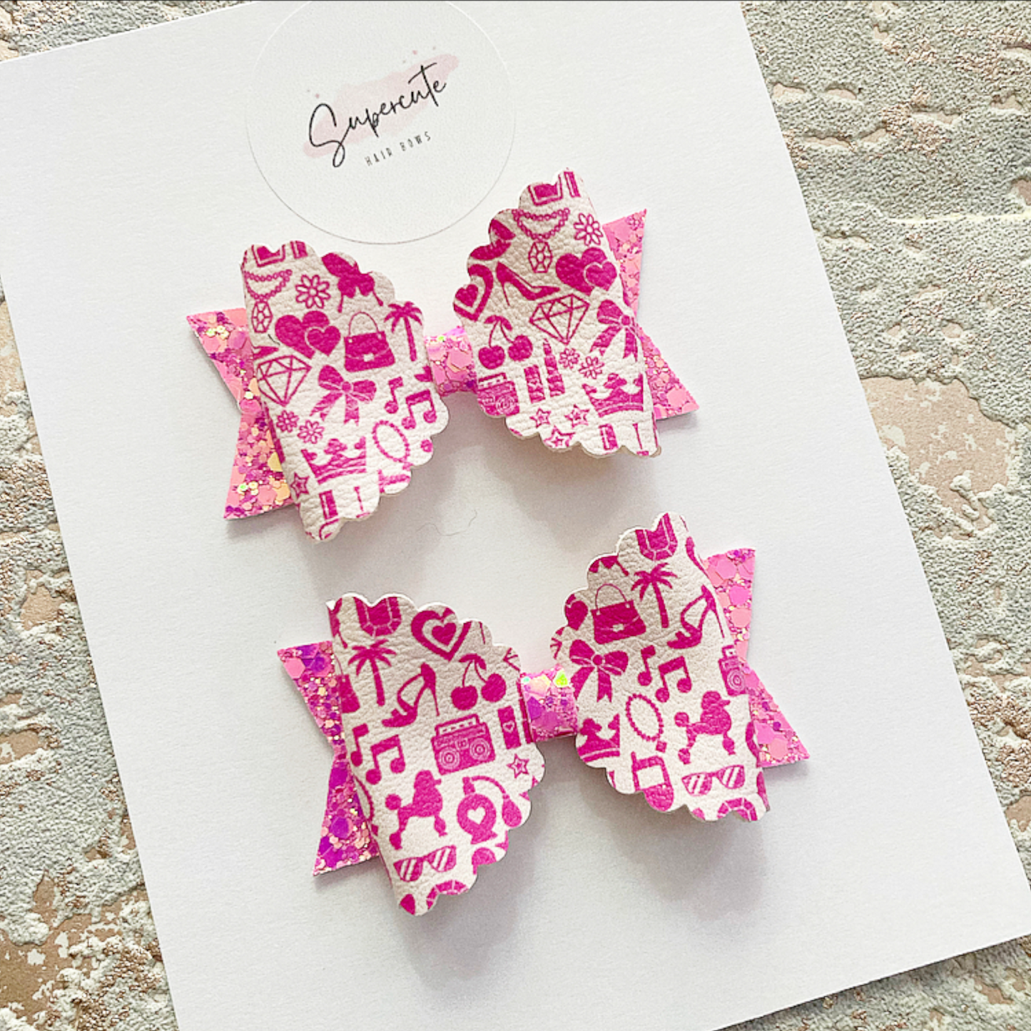 Dolls Life Pigtail Hair Bows