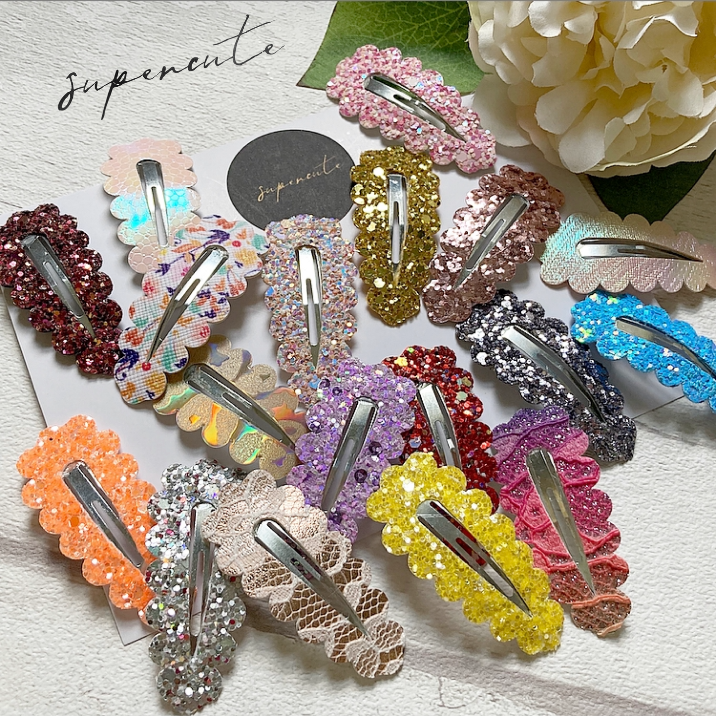 Small Lucky Dip Snap Clips x5