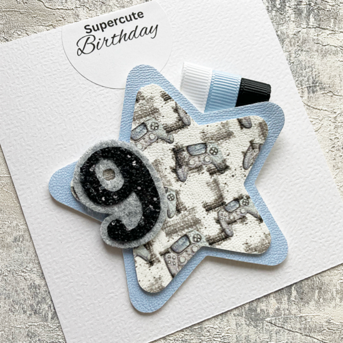 Little Gamer Luxury Birthday Badge