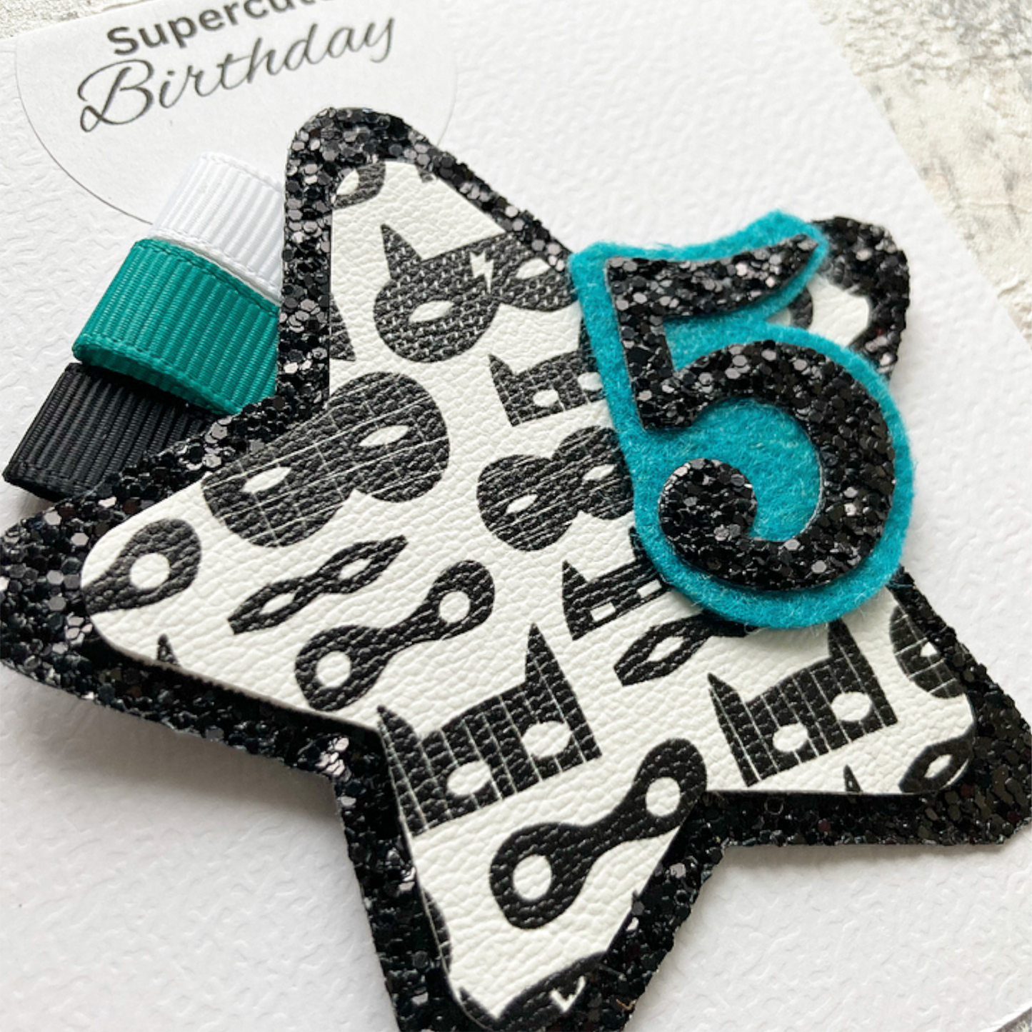 Superhero Masks Luxury Birthday Badge