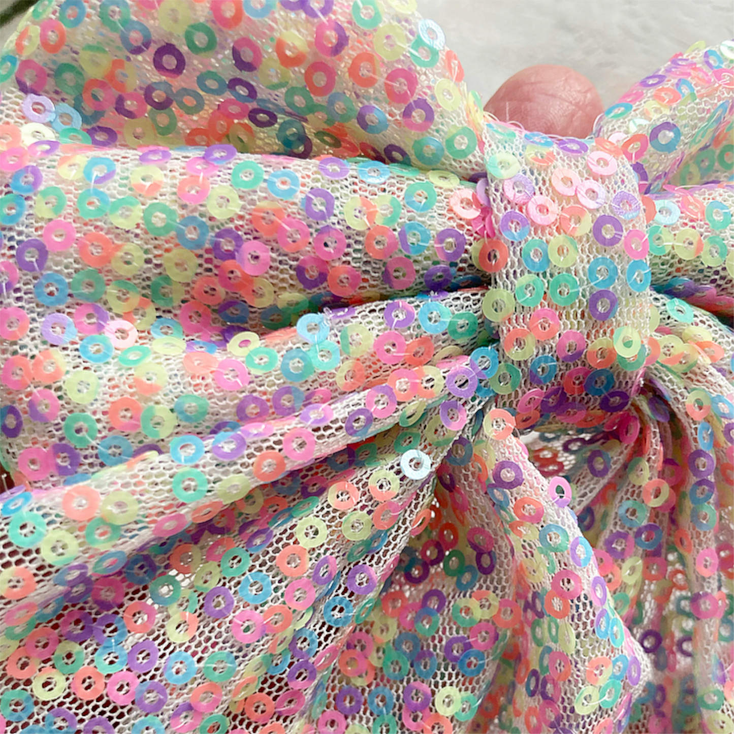 Bright Sequin Long Tailed Hair Clip
