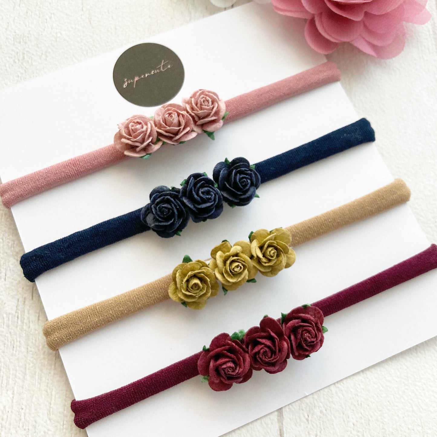 Autumn Floral Baby Headband